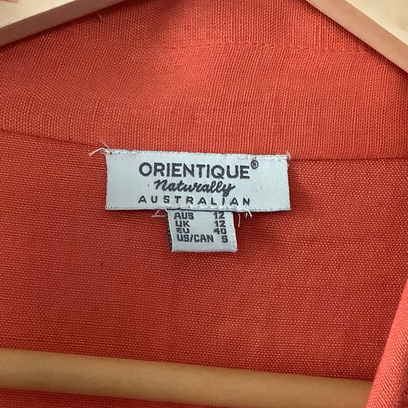 Orientique Naturally Australian summer jacket size S - Picture 6 of 6
